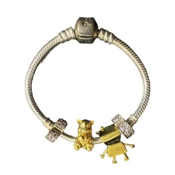 Pandora Bracelets Robot Girl Pandora Pandora Dangles Bestie Bot